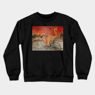 A Crackadon at the Crack of Dawn Crewneck Sweatshirt